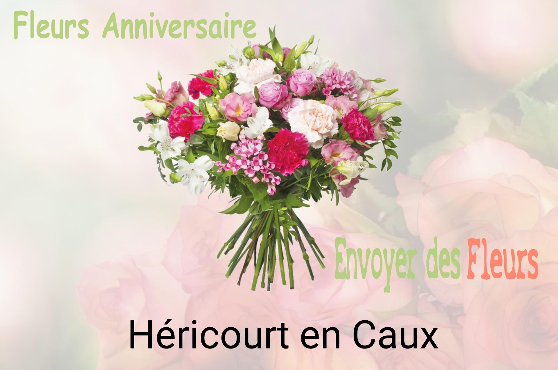 Bouquet de fleurs d’anniversaire livré à Héricourt-en-Caux